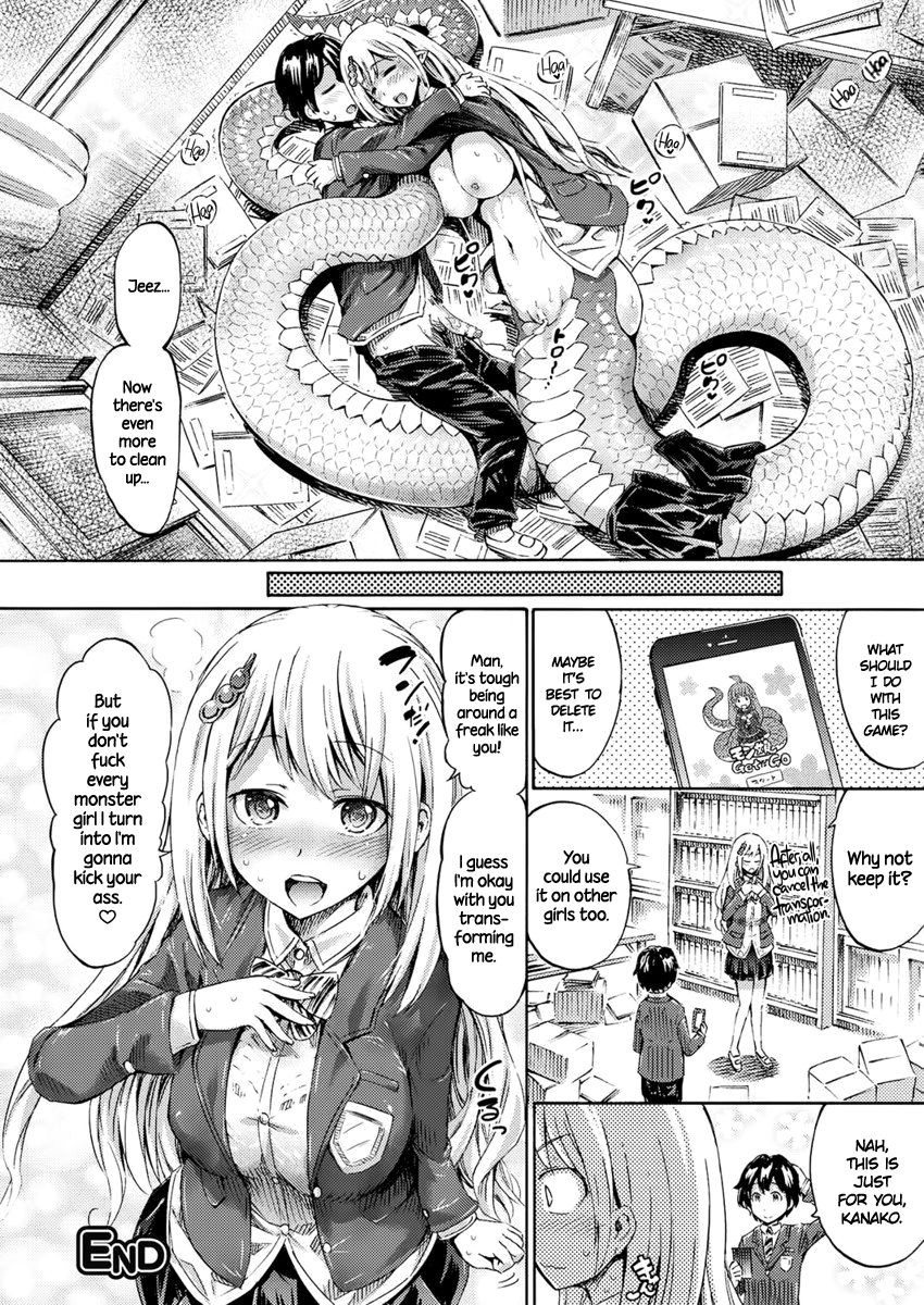 Hentai Manga Comic-Monster Girl Transformation Go!-Read-20